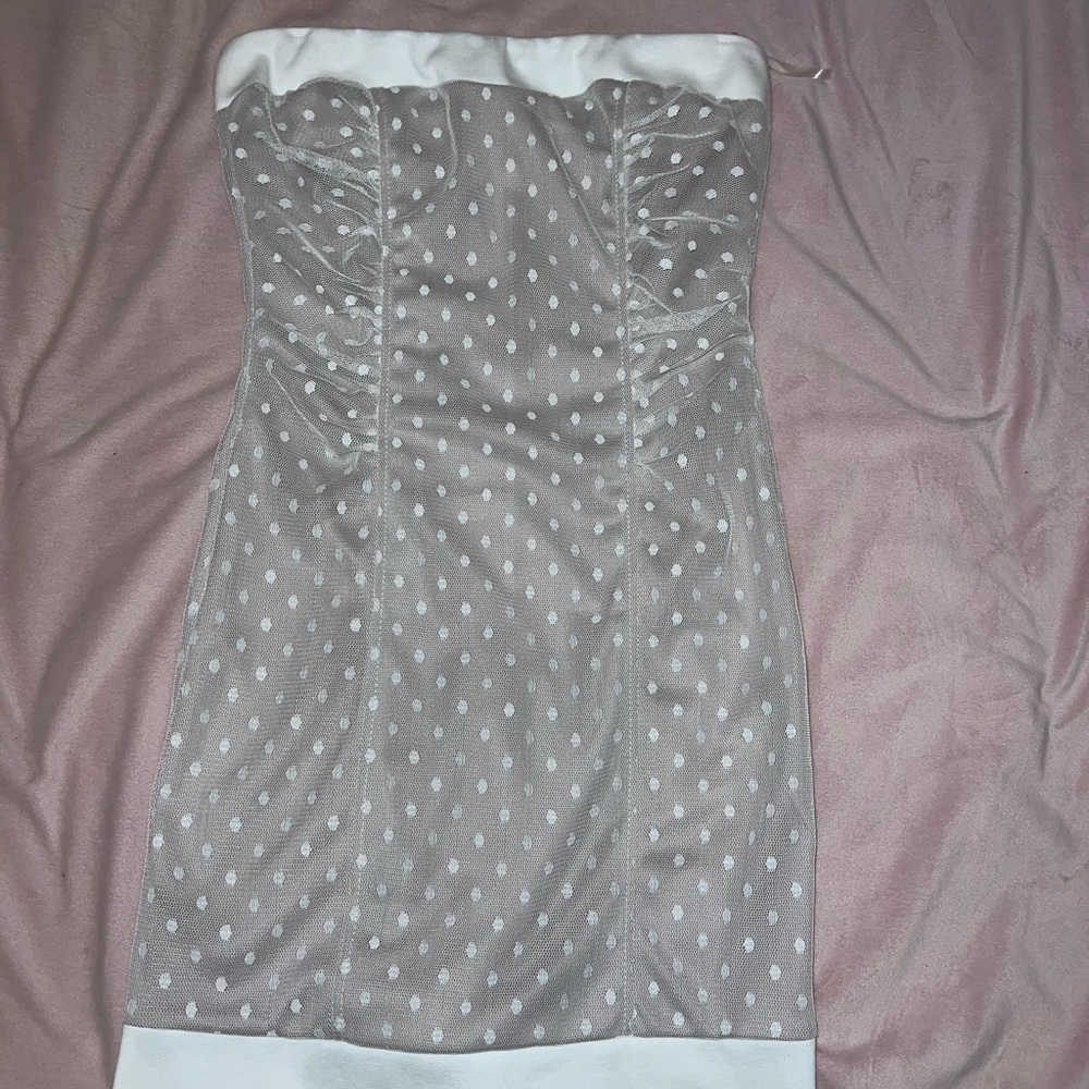 pitaya strapless dress